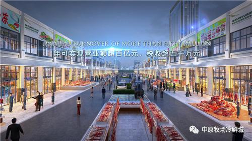 冷鏈物流市場飛速發(fā)展,中原牧場冷鮮城帶給你掘金新機(jī)遇